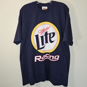 Deadstock Rusty Wallace Nascat Miller Lite Shirt